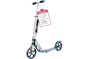 ‎HUDORA HUDORA BigWheel 205 Scooter - Stabiler Aluminium-Roller - Höhenjustierbarer & zusammenklappbarer Cityroller mit Ständer - Sportlicher Kinder- & Erwachsenenroller für bis zu 100kg