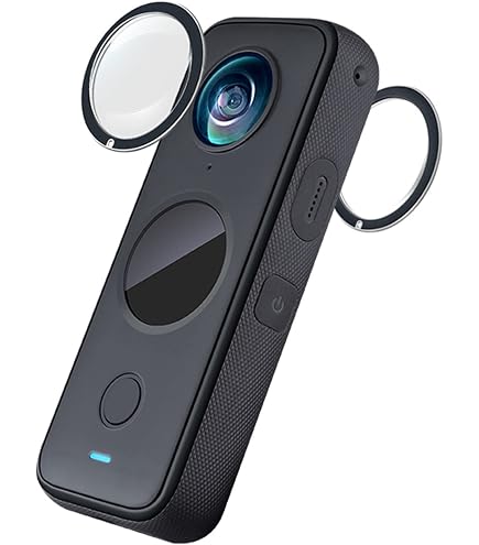 Copriobiettivo In Silicone Insta360 ONE X2 – Protezione Su Misura Per Lenti, Resistente E Leggero