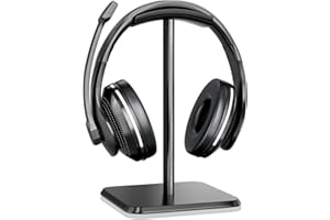 Gvolatee uchwyt na słuchawki, stojak na słuchawki z TPU antypoślizgowy silikon, do wszystkich rozmiarów słuchawek, na słuchawki nauszne i gamingowe, na stoły, do witryn