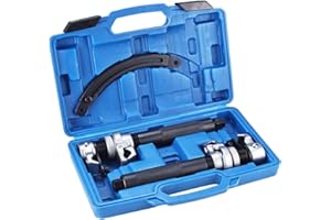 BOOMSTART Lot de 3 compresseurs de ressorts universels jusqu'à 1200 kg pour tuning et abaissement - Sécurité, performance, idéal pour les amortisseurs et les ressorts de suspension