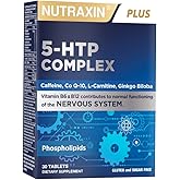 Nutraxin 5-HTP Complex 30 Tablet &ndash; L-Karnitin, Ginkgo Biloba, CoQ-10, Vitamin B6 & B12, &Ccedil;inko ve Bitkisel Ekstreli Destek Tak