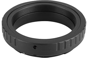 VBESTLIFE Adaptateur Objectif, Adaptateur de Convertissement Oculaire M48x0,75 en Aluminium pour des Appareils Photo Reflex AI/NI etc(M48- )