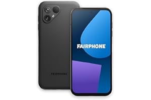 Fairphone 5 256GB 5G SIM Free Smartphone - Matte Black, F5FPHN-2ZW-EU1