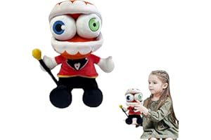 POPOYU The Amazing Digital Caine Plush Toys,Circus Plushies Stuffed Pomni Jax Plushie Doll,Cyber Circus Cute Soft Stuffed Rabbit Figure Plush for Kids Boys Girls TV fans Birthday Gifts