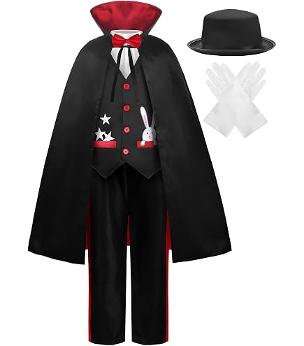 Sxutop 15 Baguettes Magicien Noir/Blanc + 2 Foulards Changeants – Kit Magie De Rue, Fête, Anniversaire