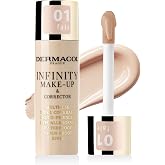 Dermacol Infinity Foundation and Concealer, Multi-Purpose, Super Coverage, Photo-Friendly, Hypoallergenic, Water Resistant, C