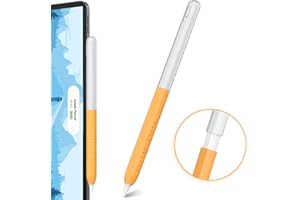 NIUTRENDZ Ultradünne Hülle für Apple Pencil 2. Generation und Apple Pencil Pro Grip Cover Zubehör Durchscheinendes Duotone Design Kompatibel mit Magnetisches Laden und Doppeltippen