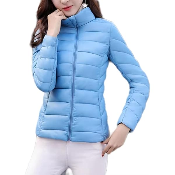 100 Grammi Piumino Donna Caldo Giacca Impermeabile Donna Piumino
