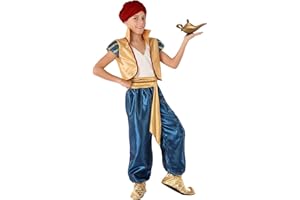 Atosa disfraz arabe niño infantil azul 10 a 12 años