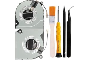 ZHUROUPU Ventola di Raffreddamento per CPU e GPU Motore Senza spazzole da 45db della Ventola da 5 V per Acer Nitro AN515-43 AN515-54 AN517-51 AN715-51 per Nitro 7 AN715-51-76LS/796C Sostituzione