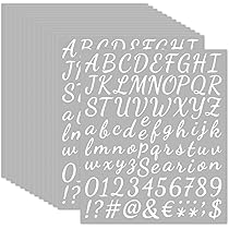 Lettre Alphabet Autocollante Paillettes Stickers, Autocollants Alphanumériques Autocollants10