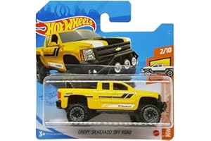 Hot Wheels - Chevy Silverado Off Road - HW Hot Trucks 2/10 - GTC06 - Short Card - BFGoodrich - GM - Mattel 2021