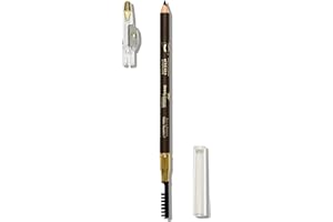 BF BEAUTY FOREVER Beauty Forever Dual Ended True Kohl Eyebrow Pencil & Multi Tasker with Sharpener & Separator Comb, Lip liner, Eyeliner, Smudge & Waterproof (Dark Brown)