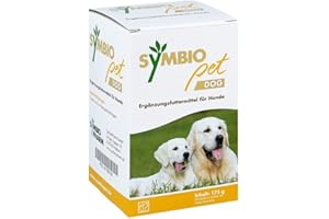 ‎SYMBIOPHARM SymbioPet Dog - Probiotika für den Hund - Ergänzungsfuttermittel zur Pflege einer gesunden Darmflora - für Hunde jeden Alters - 175 g Pulver