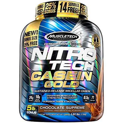 Muscletech NitroTech Casein Gold - 2.28 kg