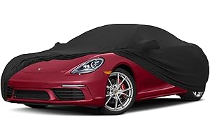 OPALTOOL Plandeka samochodowa kompatybilna z Porsche 718 Boxster/Cayman 986/987/981/982 Base/S/T/GTS 4.0/GT4/GT4 RS 1996–2022, wewnętrzna plandeka