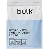Bulk Hydrolyzed Whey Protein Isolate, No Added Flavors, 500g | Protein Shake, 16 Doses