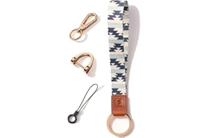 SENLLY Llavero Cordón de Muñeca, Diseño de Patrones Originales Acollador Correa para el Llaves