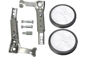 Happymore Training Wheels for Children's Bicycle Stabiliser, Universal Adjustable Kids Bike Training Wheels for 12-24" Childrens Bike