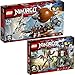 Produktbild Lego Ninjago 2-tlg. Set 70603 70604 Kommando-Zeppelin + Schwarze Witwen-Insel