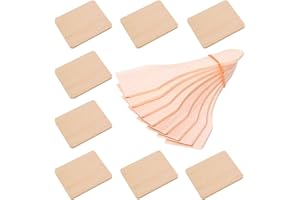 Raclette Zubehör Spachtel Schaber und Untersetzer Brettchen aus Holz für Raclette Pfännchen , iapyx® (8, Schieber und Brettchen)