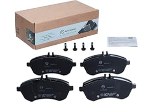 AutoMentum AM24306.3 Juego de Pastillas de Freno, juego de 4 para MERCEDES-BENZ CLASE C (W204) 2007-2015 Eje delantero y otros vehiculos