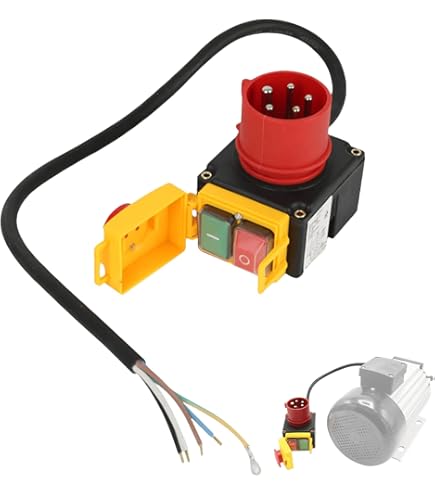 KOA7 250V 50Hz 3 Phase Switch Socket Combination with Phase