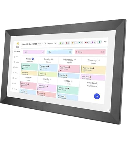15.6 Inch Wall Planner Digital Calendar Chore Chart Smart Touchscreen Interactive Display For Family Schedules Wall Buy Cheaply On