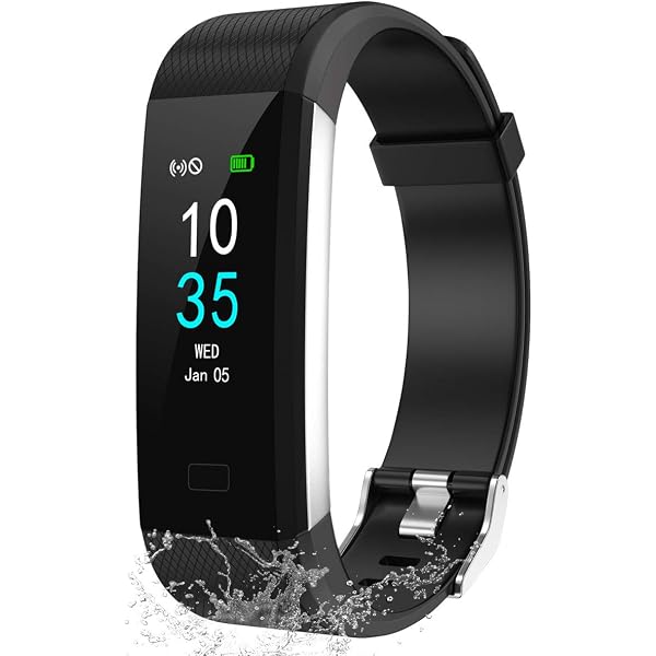 Smartwatch Seven - Montre Connectée Unisexe IP68, Suivi Santé, Notifications, GPS Via Smartphone (18 Jours D'autonomie)