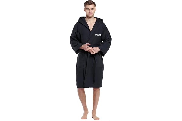 Cressi Microfibre Bathrobe Peignoir de Sport en Microfibre Mixte