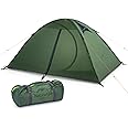 Naturehike Hillock 2 Person Tent, Lightweight Backpacking Tent for Camping, Two Person Tent with Vestibule