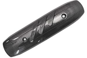 one by Camamoto Protección de silenciador (cod 77017501 Defensa contra el Calor Carbono/Carbono Aspecto Compatible con Yamaha t-MAX 500cc Desde 2001 hasta 2007 carburador