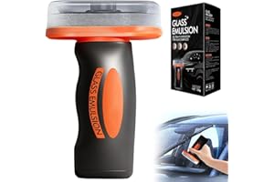 GRXMAEAT Q4 Glass Guard, Hand-Held Glass Emulsion Cleaner, Car Oil Film Remover Brush, Cars Glasss Cleaner, Windows, Mirrors, and Glasss Surfaces, Cars Window Cleaner