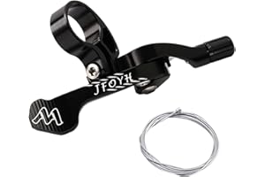 JFOYH Levier de Commande pour Tige de Selle télescopique – Kit de Commande pour Tige de Selle à Passage Interne ou Externe, Compatible Guidon 22,2 mm