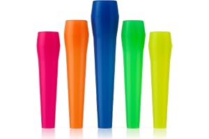 Vattenpipa munstycke, 100 stycken engångsmunstycken för vattenpipa, individuellt paket, högkvalitativ tung plast vattenpipa tillbehör (tips D)