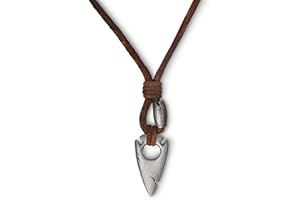 LOCAL LEAGUE Męski Naszyjnik Wisiorek, Zawieszka - Rzemień Skórzany REGULACJA dla Mężczyzny Chłopaka Weekend Impreza Party Wakacje