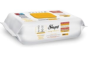 ‎SLEEPY Sleepy Easy Clean Surface Cleaning Towel Herbal Soap Additive 6 Pack 6 * 100 (600 Sheets)