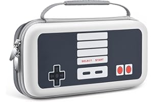 iVoler Custodia Compatibile con Nintendo Switch 2 Modella (2025), Portatile Protettiva Case Rigido da Viaggio per Switch 2 Console Accessori, Custodia con Custodia per 12 Giochi - RetroShell N3S