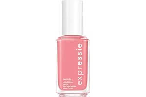 Essie Smalto dal Risultato Professionale Expressie, Smalto ad asciugatura rapida, formula 3-in-1, pennello angolato per un'applicazione ancora più facile, Second Hand, First Love (10), 10 ml