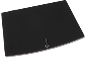 Kovvar Tapis de Coffre Compatible avec Renault Clio 2005-2012 Correspondant à la Version: 3 | 3/5 Portes | Compatible avec Les Versions de Coffre à Plancher Haut | Qualité: Basic