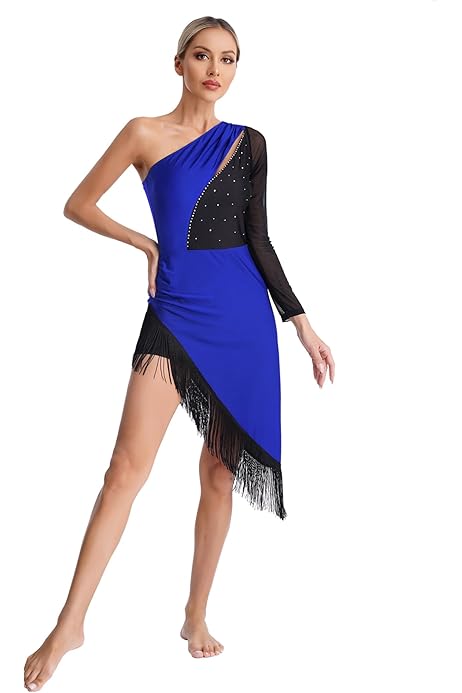 Abiti Per Balli Latino Americani Vestito Da Ballo Latino Donna Con