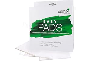 PRIORY POLISHES Osmo Easy Pads - Pack of 10 lint Free Cloths - for Applying Wood Oils & Cleaning Wood