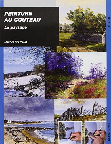 Book's Cover ofPeinture au couteau  Le paysage