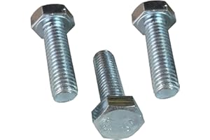 PANOROOF M10 (10mm x 30mm) Hex Square Bolts Fully Threaded (10pcs Bolts Only)