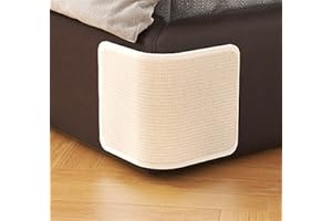 GIBZ Sizalna mata do drapania dla kota na sofę, narożnik, krzesło, naturalny ochraniacz na kanapę, podkładka do drapania, trwała, dla kotów domowych, beżowa, boczna