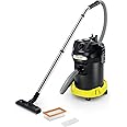 Kärcher AD 4 Premium - Bidone Aspiracenere Portatile, Ignifugo, Filtro Auto-pulente, Aspirazione potente da 150AW, 600W, Cont