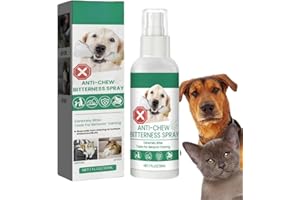JINJIAR Anti Chew Spray for Dogs,Bitter Dog Spr-ay,No Chew Spray for Do-gs Stop Chewing,Behavior Training Aid,Cat Repellent Sp-ray,Spr-ay for Do-gs,Anti Scratch Cat Sp-ray,Do-g Spr-ay for Smelly