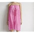 ProBeauty Uae Elastic Spa Disposable Waxing Gown -10 Pcs pink