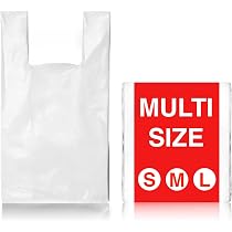 Zoopla Teck Lot de 100 sacs de transport en plastique haute ...
