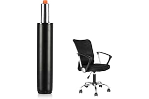 WIYETY Resorte de gas para sillas de oficina, 1000 lbs (450 kg) de carga, longitud 245 mm - 400 mm, elevación de gas ajustable en altura para sillas giratorias/aplicables, sillas de oficina, piezas de